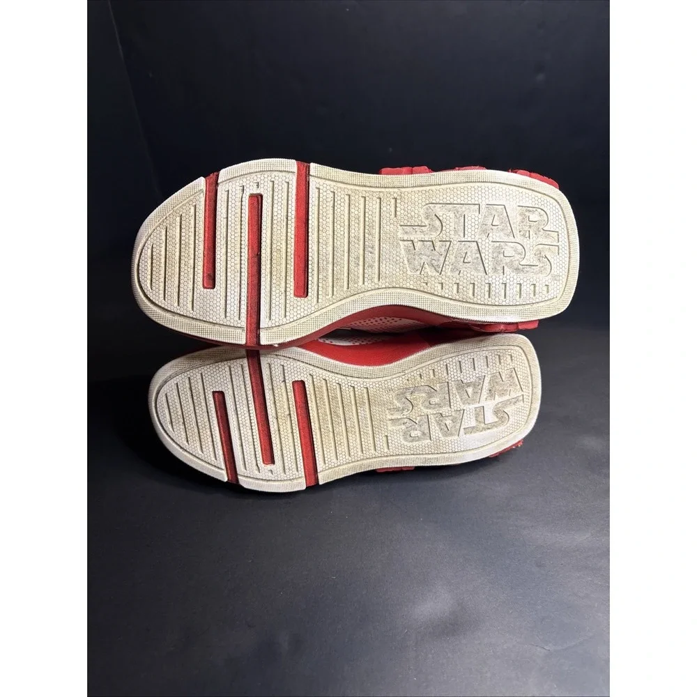 Adidas Star Wars Shoes Kids Size 4 1/2 Red/White IH4762